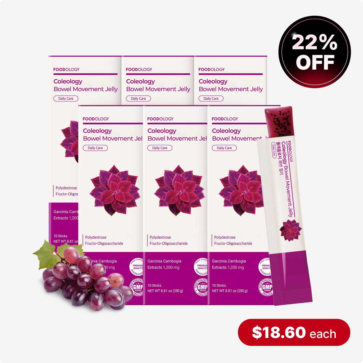 Coleology Bowel Movement 6ea (2-Month)