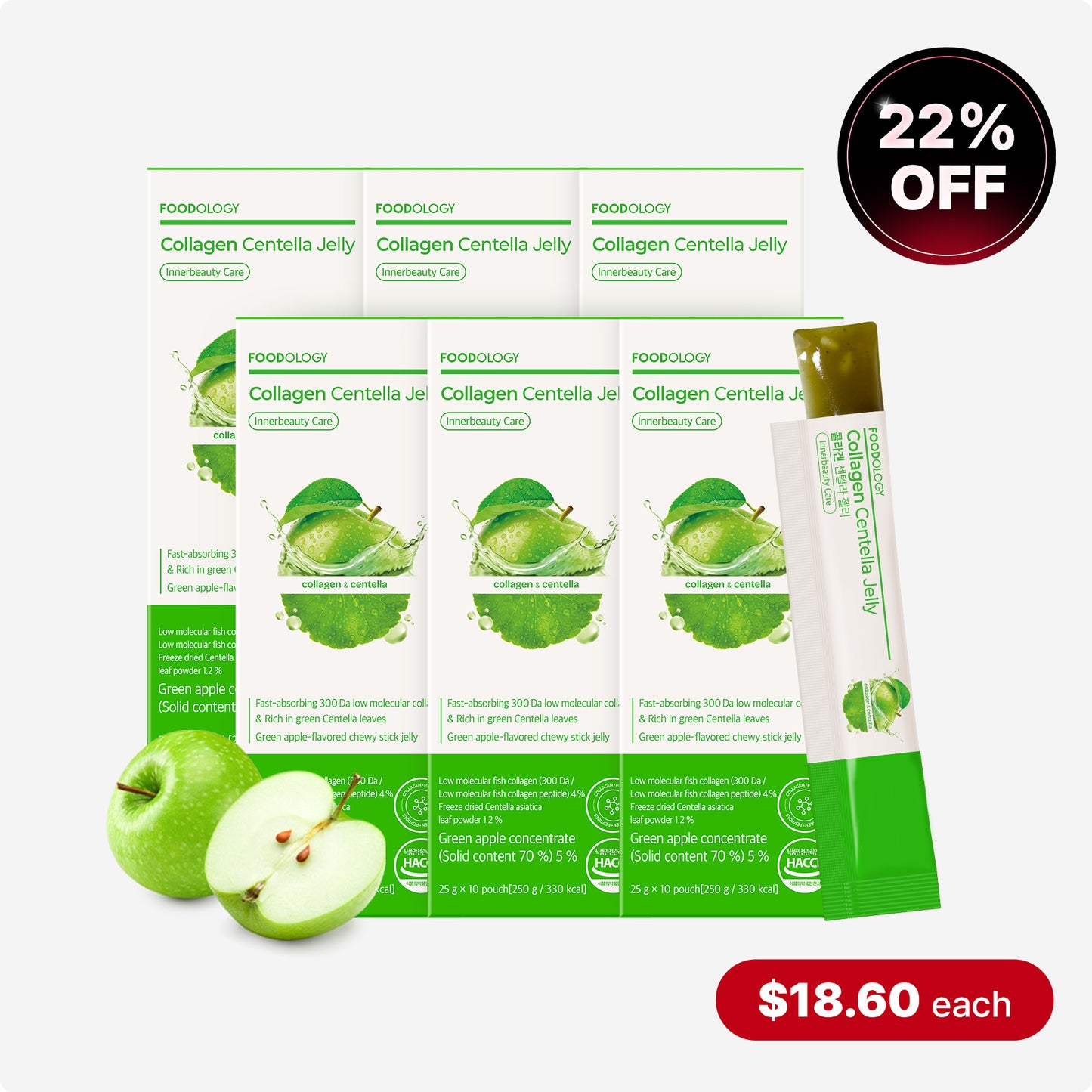 Collagen Centella Jelly 6ea (2-Month)