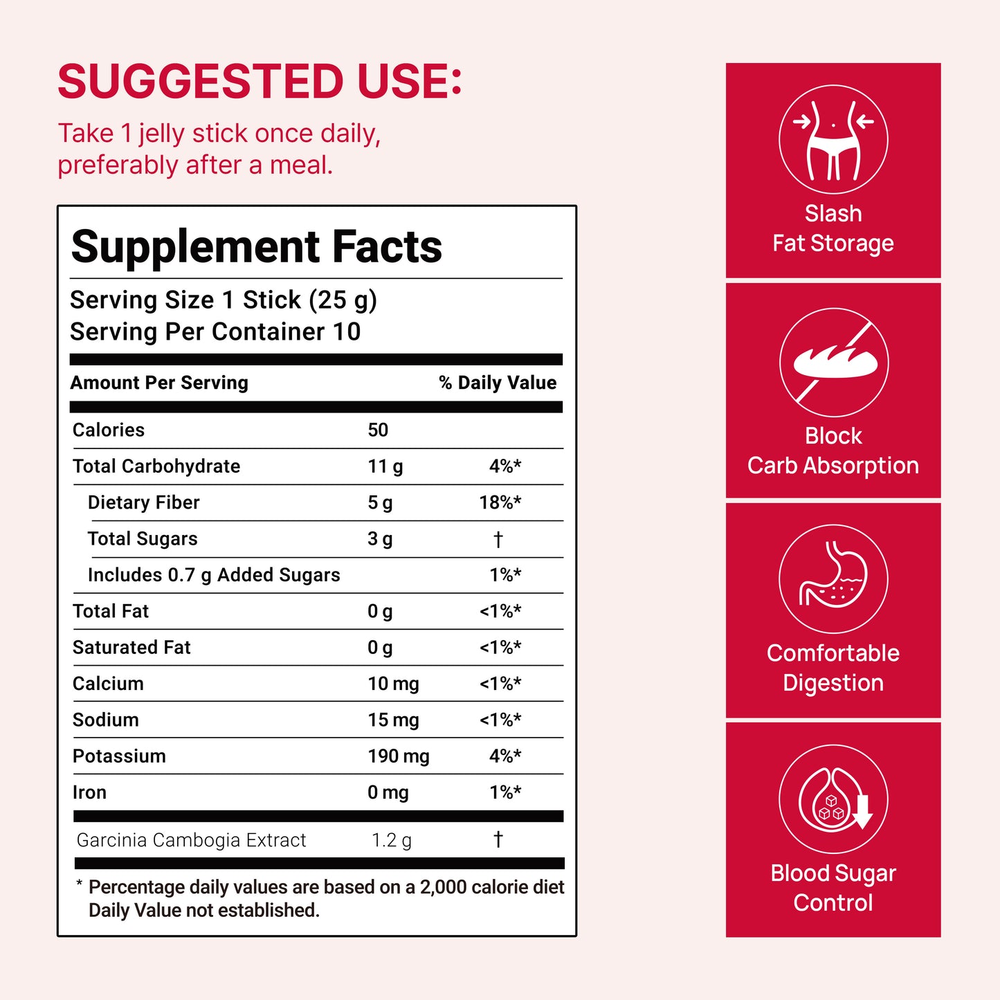 Enjoy for 10 days as a guilt-free snack. Free shipping over $80