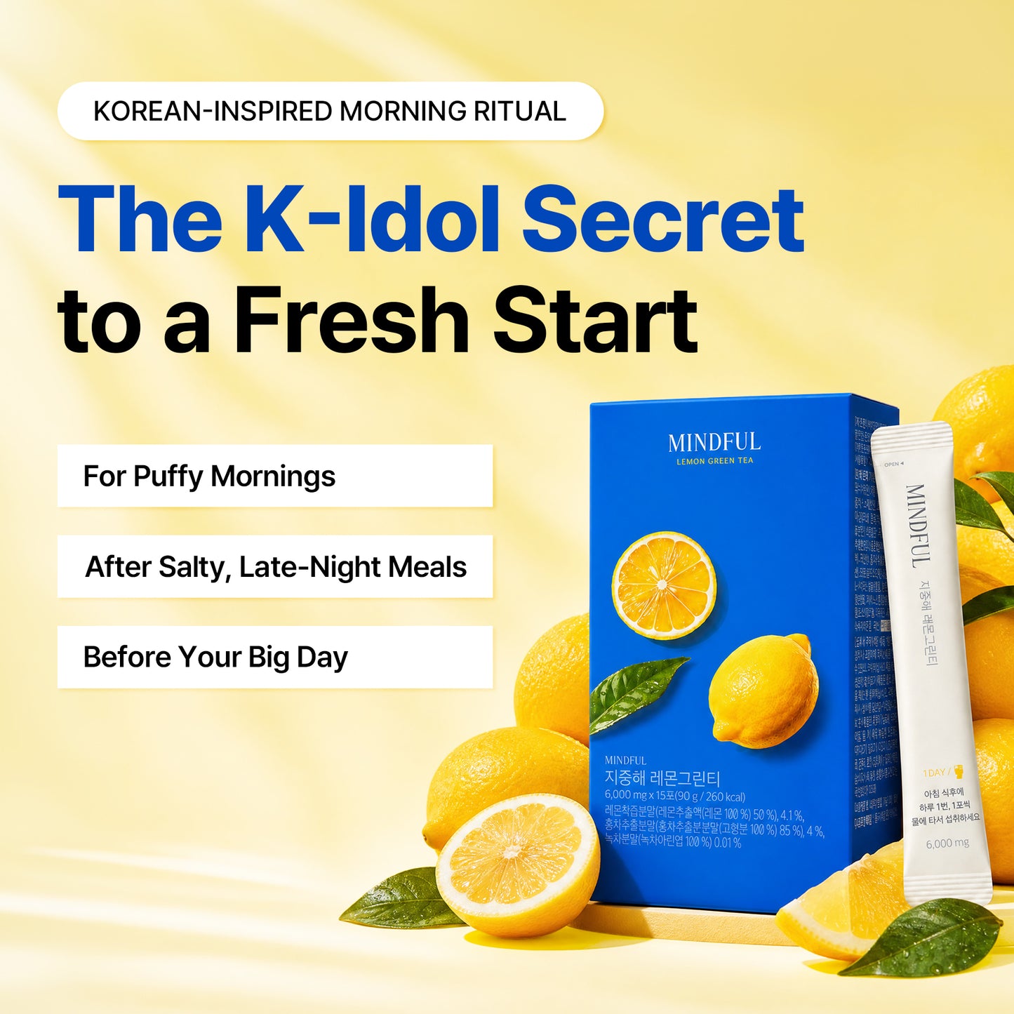 (Amazon) Mindful Lemon Green Tea