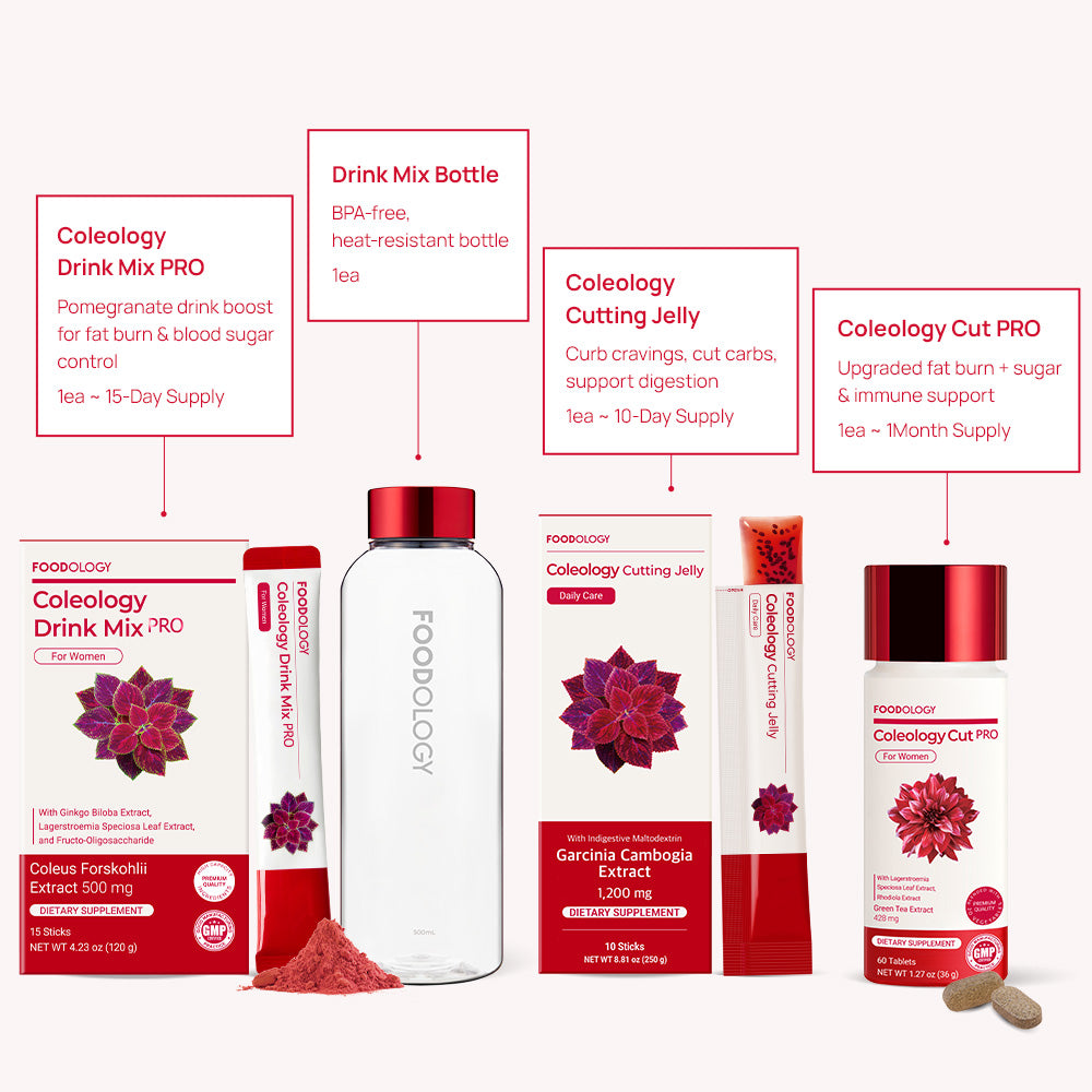 Red Bottle Diet Set