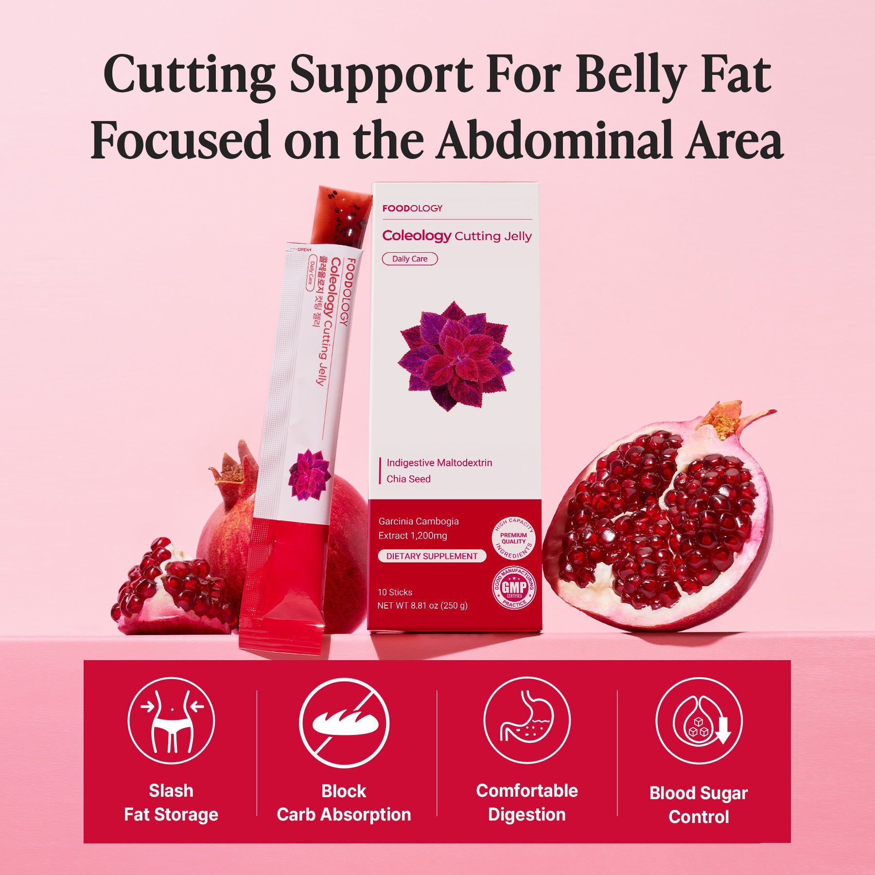 Coleology Cutting Jelly 3 Pack l Metabolism & Carb Management