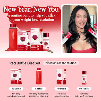 Red Bottle Diet Set